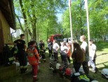 Ćwiczenia Grupy Pomocy Humanitarnej PCK Olsztyn i OSP Bartąg - zdjęcie 23