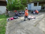 Ćwiczenia Grupy Pomocy Humanitarnej PCK Olsztyn i OSP Bartąg - zdjęcie 13